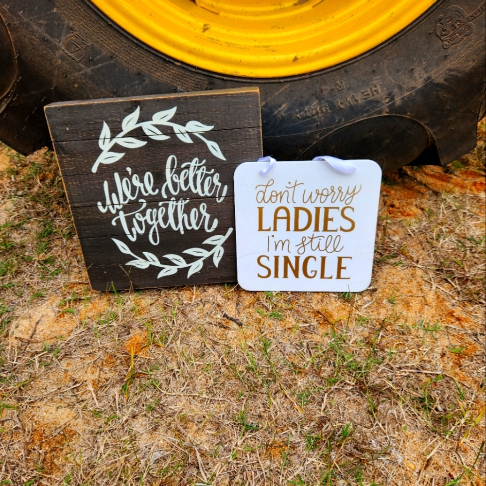Wedding sign
